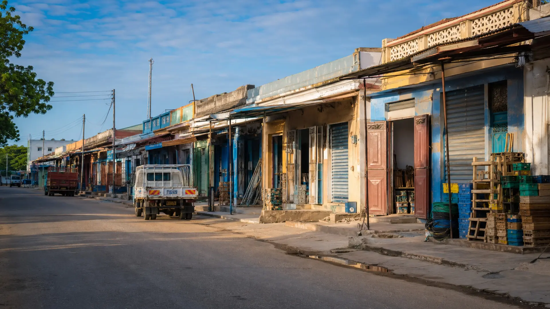 Jubaland port and commercial infrastructure