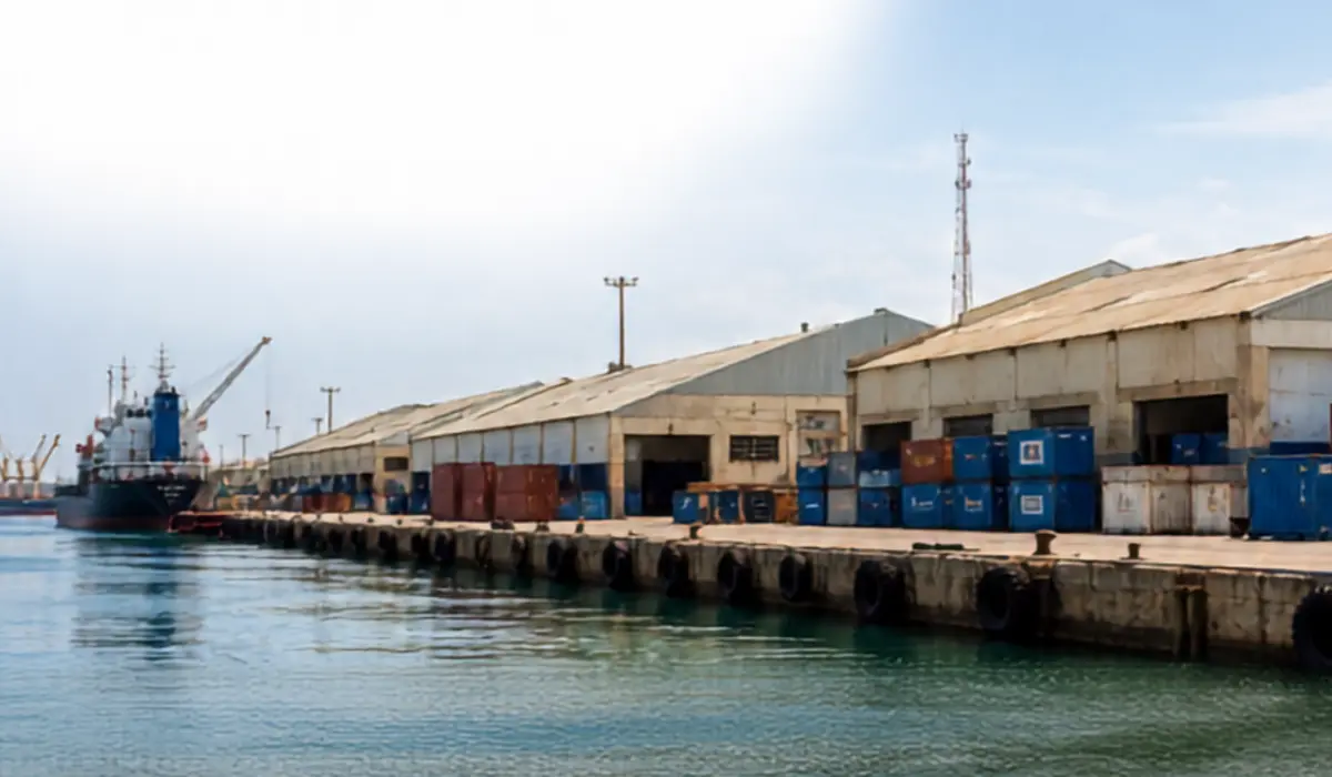 Kismayo port infrastructure